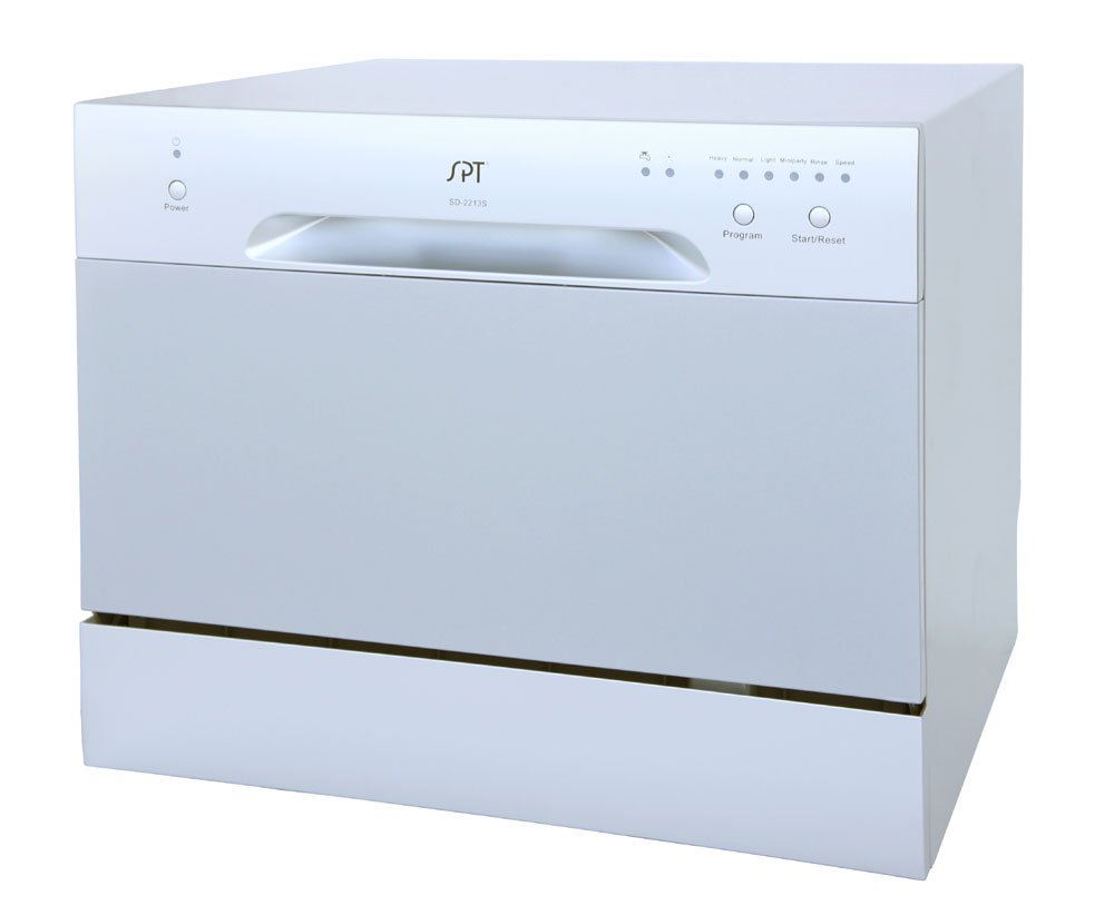 Sunpentown - SD-2213S: Countertop Dishwasher – Silver