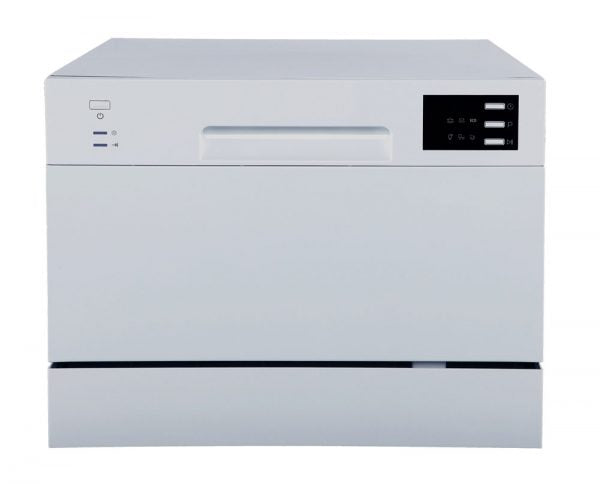 SPT - SD-2225DS: Energy Star Countertop Dishwasher with Delay Start & LED – Silver