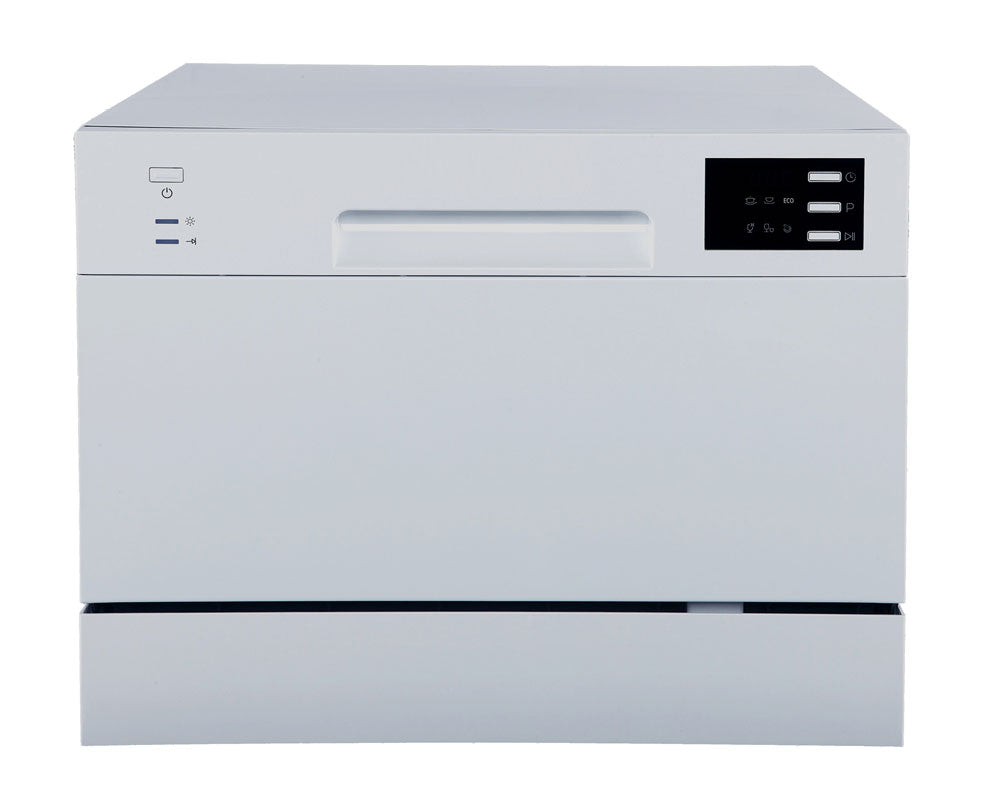 SPT - SD-2225DS: Energy Star Countertop Dishwasher with Delay Start & LED – Silver