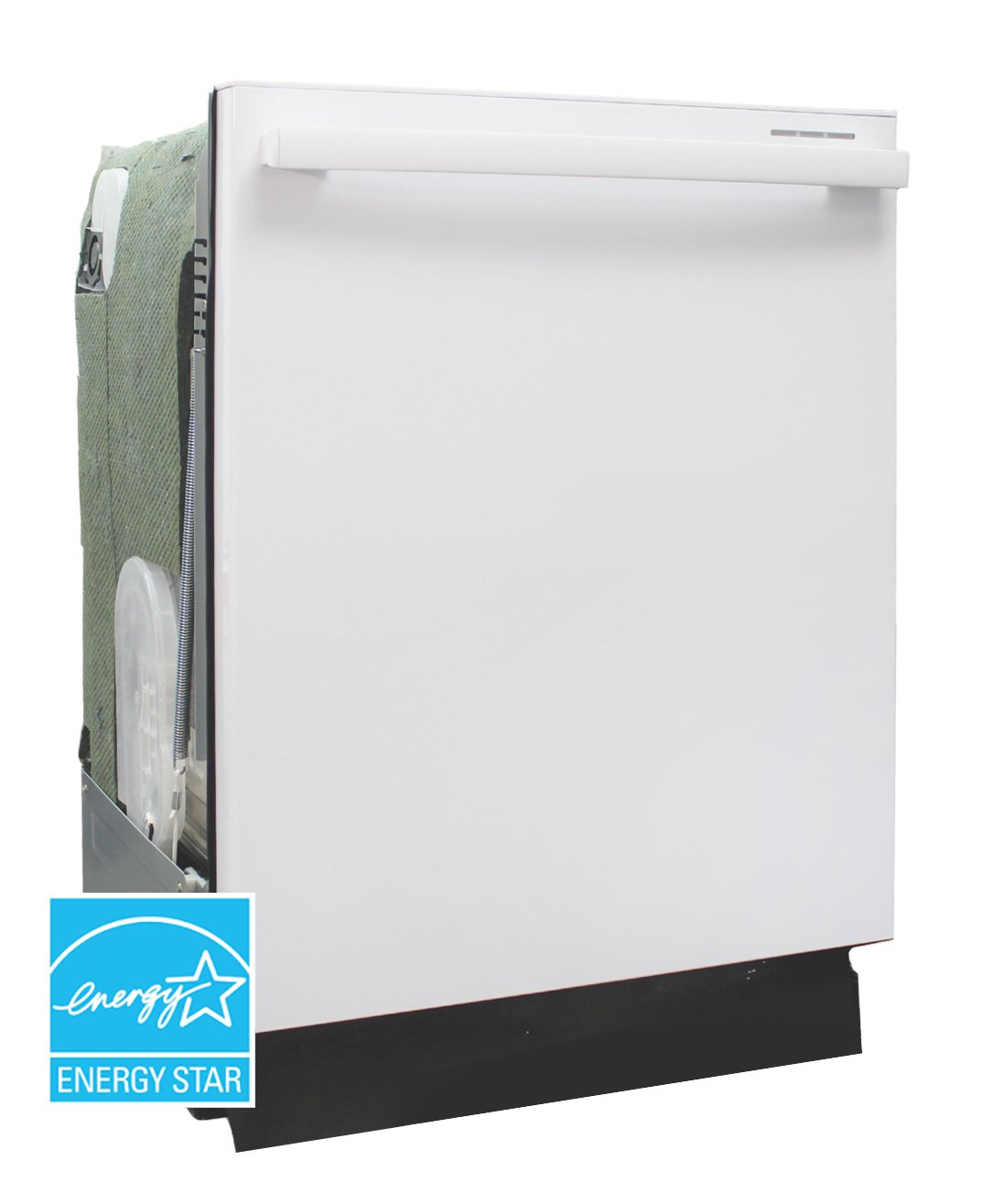 SPT - SD-6502W: Energy Star 24″ Built-In Stainless Steel Tall Tub Dishwasher w/ Smart Wash System & Heated Drying – White