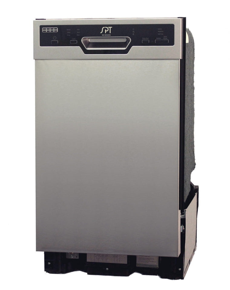 SPT - SD-9254SS: Energy Star 18″ Built-In Dishwasher w/ Heated Drying – Stainless