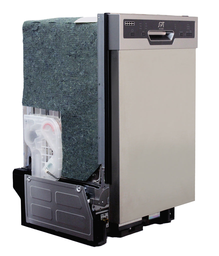 SPT - SD-9254SS: Energy Star 18″ Built-In Dishwasher w/ Heated Drying – Stainless