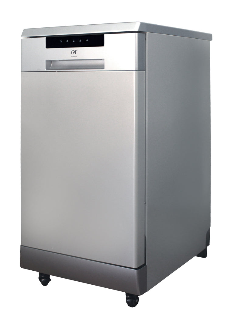 SPT - SD-9263SS: 18″ Energy Star Portable Dishwasher – Stainless Steel