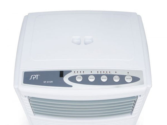SPT - Evaporative Cooling Fan with 3D Cooling Pad - SF-612R
