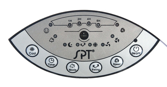 Evaporative Cooling Fan with 3D Cooling Pad - SF-614P