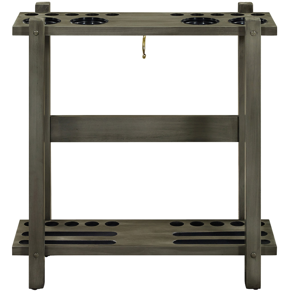 RAM Game Room - Straight Floor Cue Rack-Slate - SFCR SL