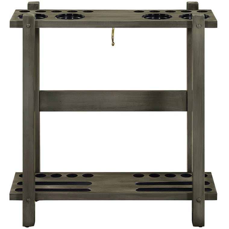 RAM Game Room - Straight Floor Cue Rack-Slate - SFCR SL