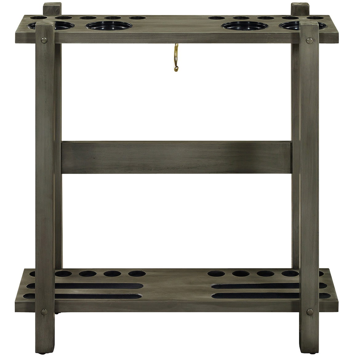 RAM Game Room - Straight Floor Cue Rack-Slate - SFCR SL