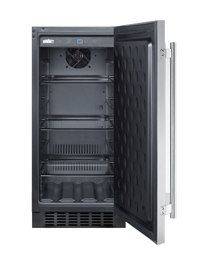 Summit 3.0 Cu. Ft. Frost-Free Outdoor All-Refrigerator With Stainless Steel Door - SPR316OS