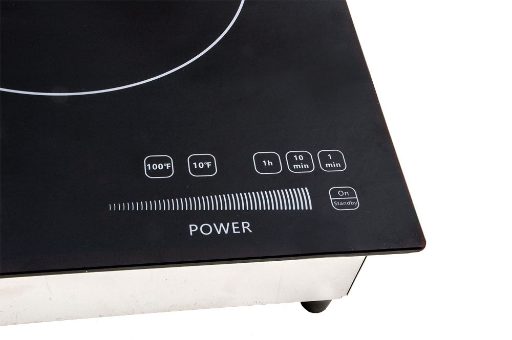 Sunpentown SR-187RT: Commerical 1800W Built-in Induction Cooker, Black/Silver