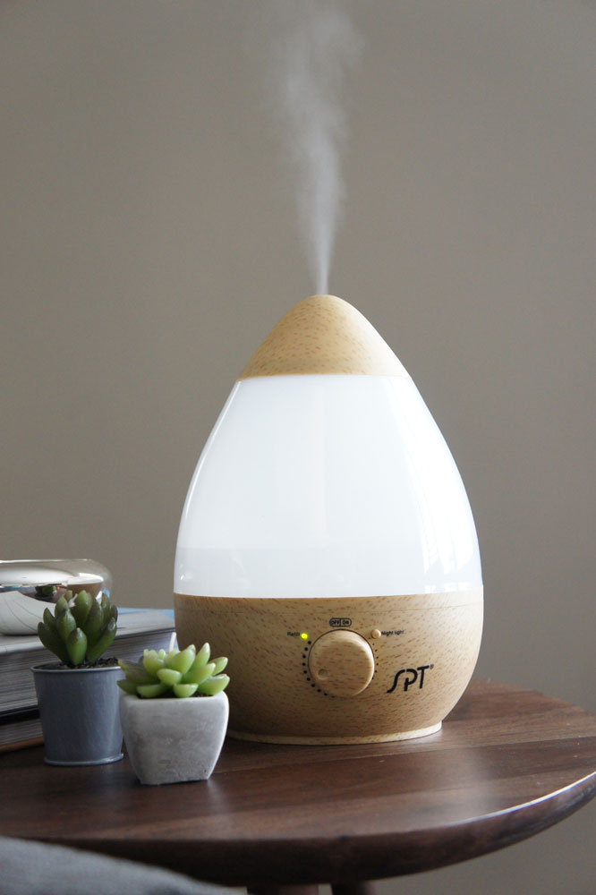 SPT - Ultrasonic Humidifier with Fragrance Diffuser [Wood Grain] - SU-2550GN