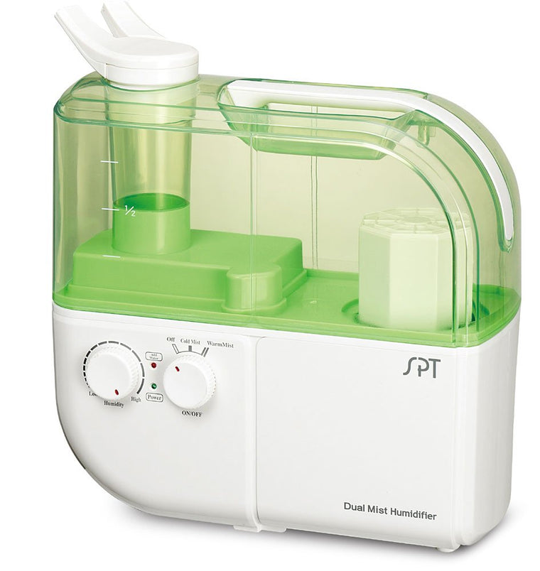 SPT - Dual Mist Humidifier with ION Exchange Filter [Green] - SU-4010G