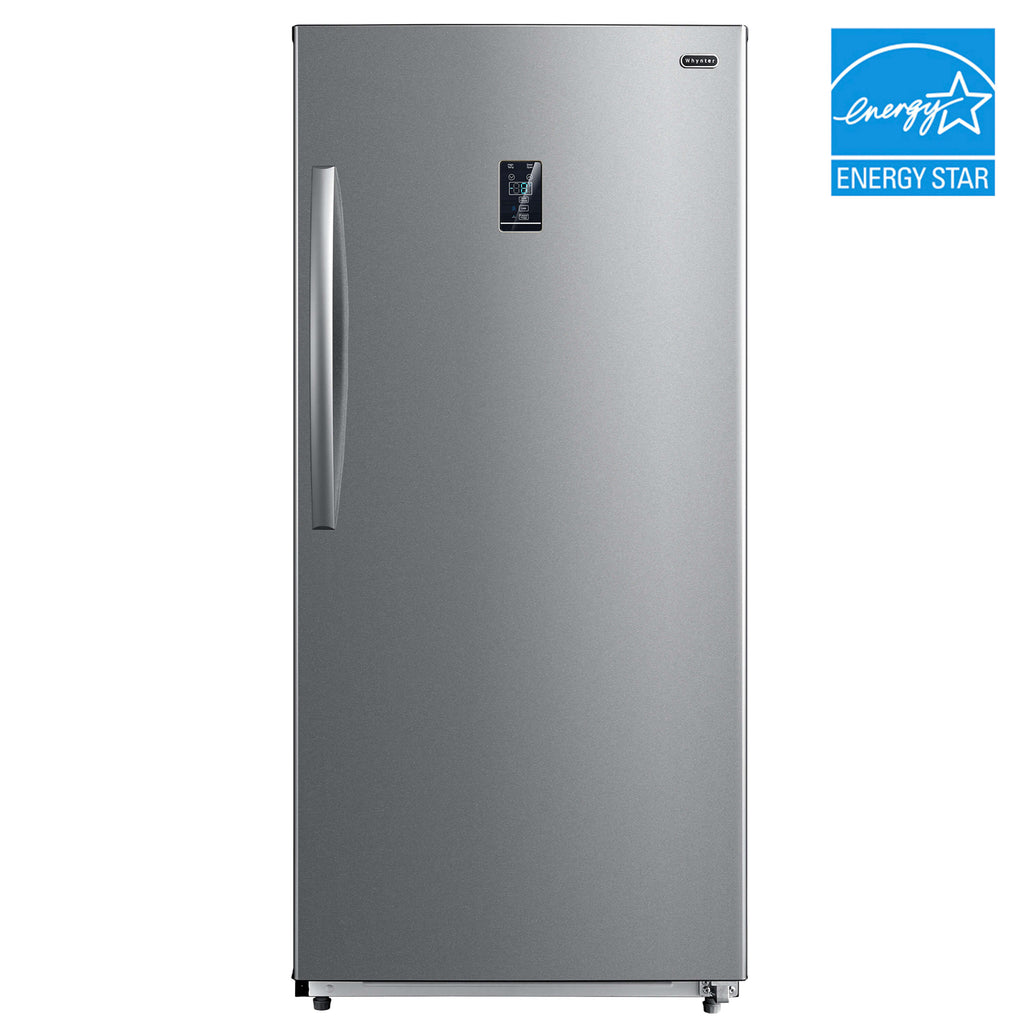 Whynter 13.8 cu.ft. Energy Star Digital Upright Convertible Deep Freezer / Refrigerator – Stainless Steel - UDF-139SS - Wine Cooler City