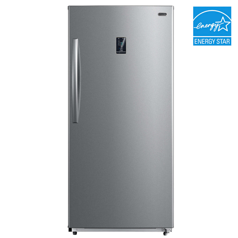 Whynter 13.8 cu.ft. Energy Star Digital Upright Convertible Deep Freezer / Refrigerator – Stainless Steel - UDF-139SS - Wine Cooler City