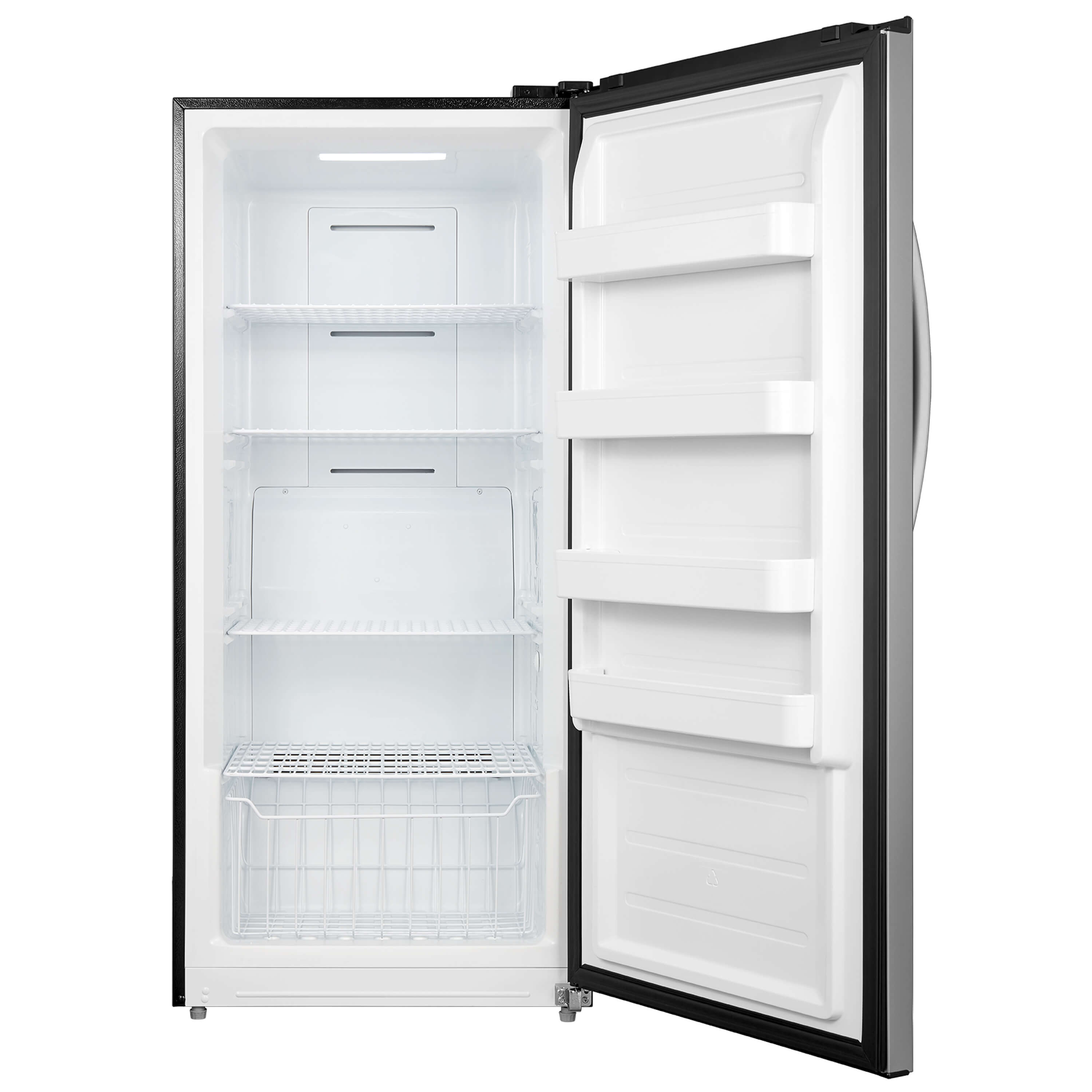 Whynter - Countertop Reach in 1.8 Cu ft Display Glass Door Freezer | CDF-177SB