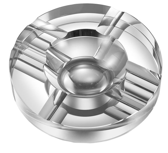 Visol Elara Round Crystal Cigar Ashtray - Wine Cooler City