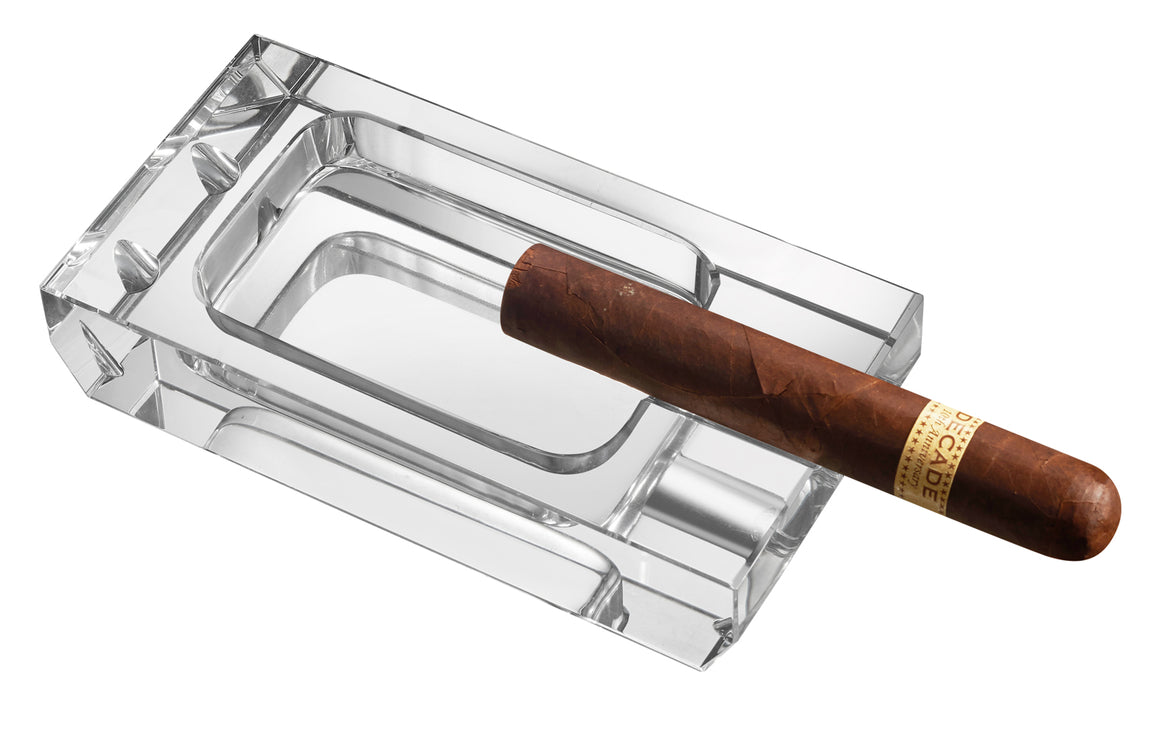 Visol Dalis Crystal Desktop Cigar Ashtray - Wine Cooler City