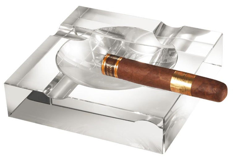 Visol Ramses Crystal Heavyduty Cigar Ashtray - Wine Cooler City