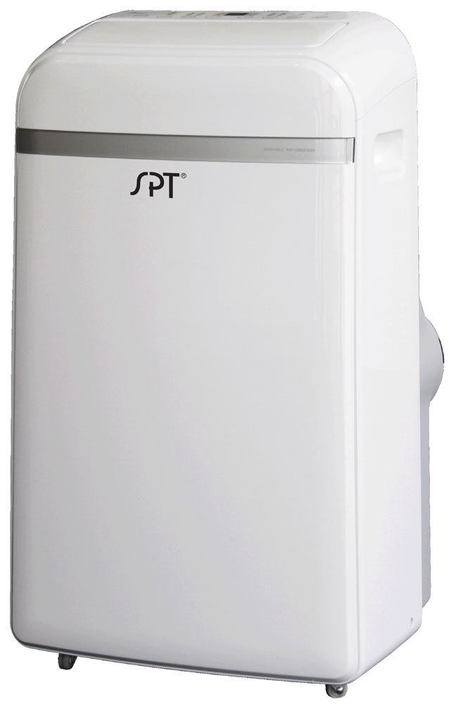 SPT 14,000 BTU 9,000 BTU (DOE) Portable Air Conditioner with Dehumidifier with Remote in White - WA-P903EA