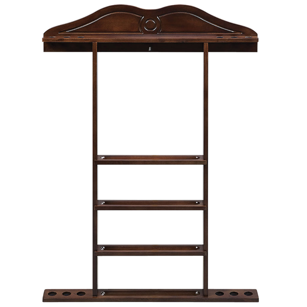 RAM Game Room Wall Cue Rack - Cappuccino - WR1 CAP