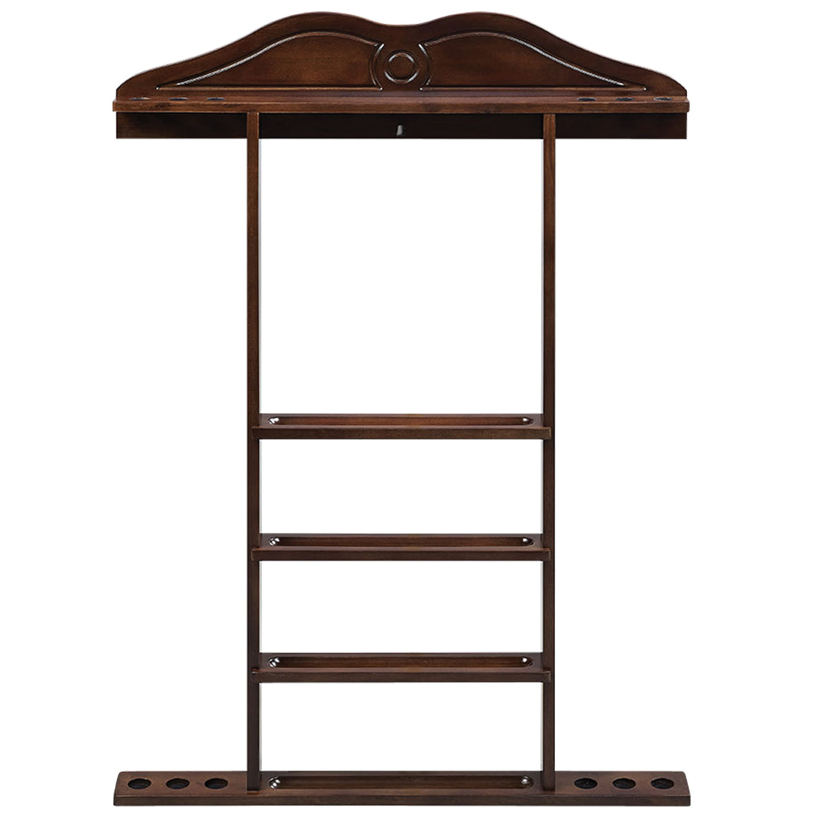 RAM Game Room Wall Cue Rack - Cappuccino - WR1 CAP