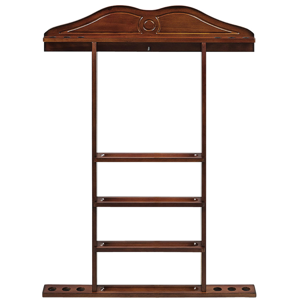 RAM Game Room Wall Cue Rack - Chestnut - WR1 CN