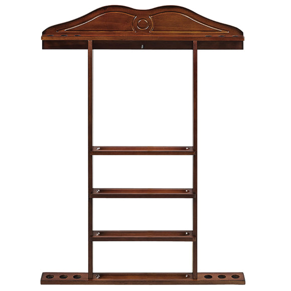 RAM Game Room Wall Cue Rack - Chestnut - WR1 CN