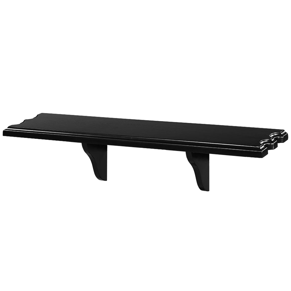 RAM Game Room Wall Shelf-Black - WSLF BLK