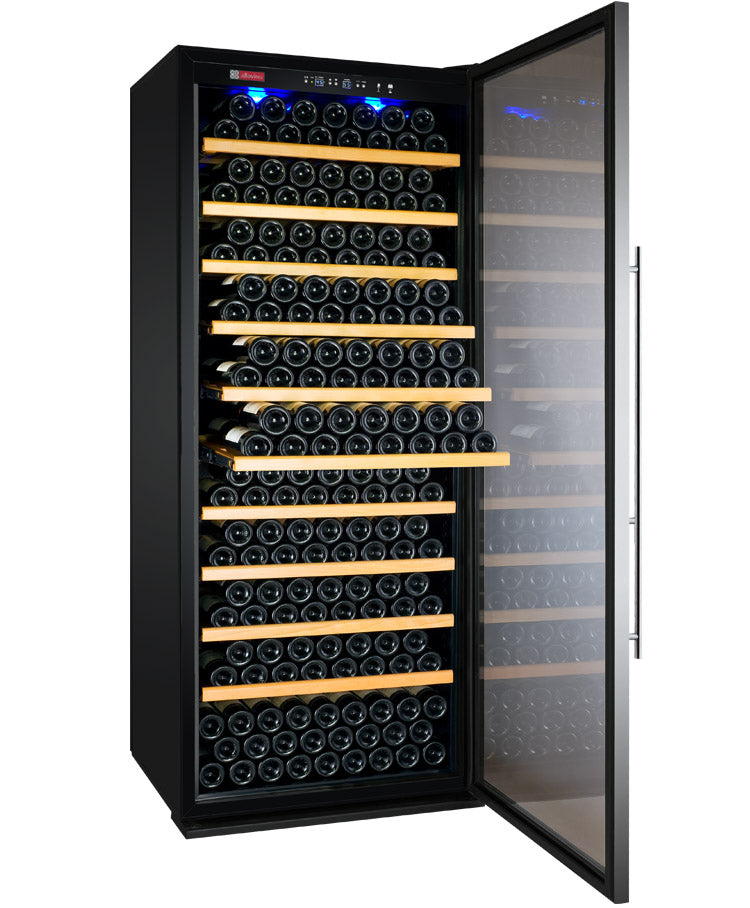 Allavino 32" Wide Vite II Tru-Vino 277 Bottle Single Zone Stainless Steel Right Hinge Wine Refrigerator - YHWR305-1SR20