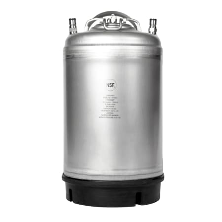 AMCYL Stainless Steel 3 Gallon Ball Lock Homebrew Keg - CKN3INX - Wine Cooler City