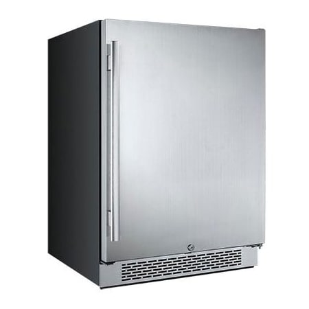 Avallon 24 Inch Wide 5.66 Cu. Ft. Built-In Compact Outdoor Refrigerator with Right Hinge - AFR242SSODRH