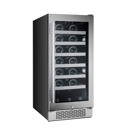 Avallon 27 Bottle 15" Built-In Single Zone Wine Cooler - AWC151SZRH - Wine Cooler City
