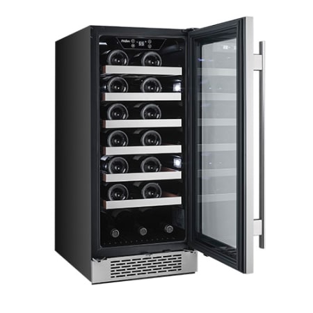 Avallon 27 Bottle 15" Built-In Single Zone Wine Cooler - AWC151SZRH - Wine Cooler City