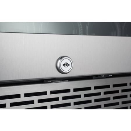 Avallon 15 Inch Wide 23 Bottle Capacity Dual Zone Wine Cooler with Left Swing Door - AWC151DBLSS