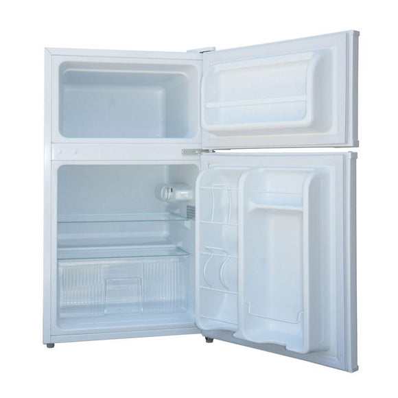 SPT 3.5 cu.ft. Double Door Refrigerator with Energy Star - White - RF-354W - Wine Cooler City