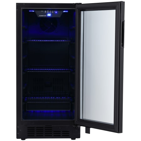 EdgeStar 15 Inch Wide 80 Can Built-In Beverage Center with Slim Design - BBR901BL - Wine Cooler City