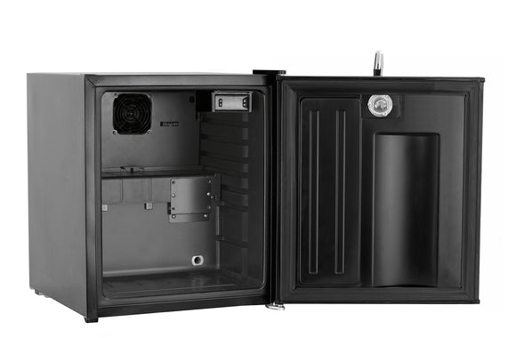 Kegco 17" Wide Draft Beer Single Tap Black Commercial/Residential Mini Kegerator Model: HK-46-DB