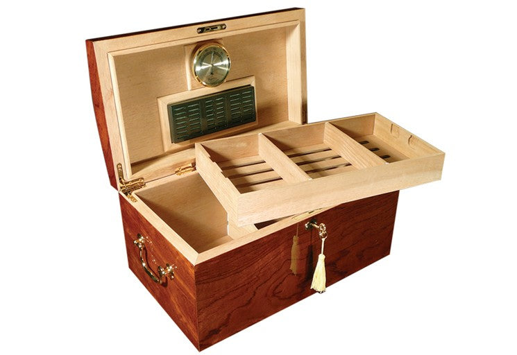 Prestige Import Group Broadway Humidor Brown