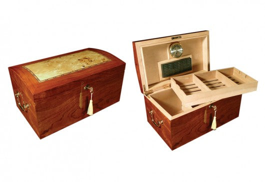 Prestige Import Group Broadway Humidor Brown