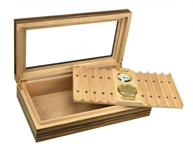 Prestige Import Group Braydon Desktop Cigar Humidor