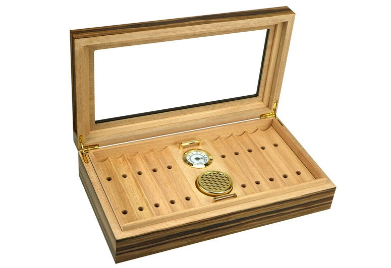 Prestige Import Group Braydon Desktop Cigar Humidor