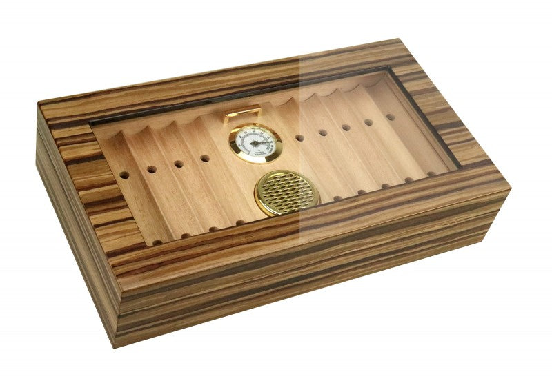 Prestige Import Group Braydon Desktop Cigar Humidor