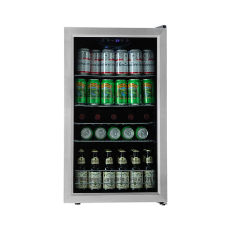 EdgeStar 19 Inch Wide 105 Can Capacity Extreme Cool Beverage Center - BWC121SS - Wine Cooler City