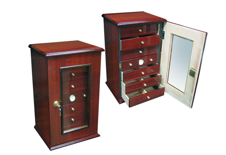 The Charleston Desktop Humidor with Drawers by Prestige Import Group