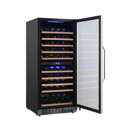 EdgeStar 48 Inch Wide 202 Bottle Capacity Built-In or Free Standing Wine Cooler - CWR1102DZDUAL