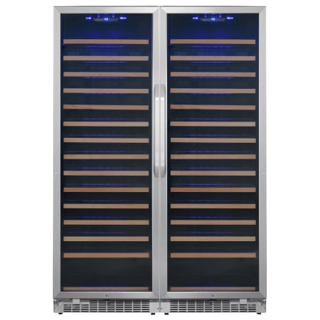 EdgeStar 48 Inch Wide 302 Bottle Capacity Built-In or Free Standing Wine Cooler - CWR1662SZDUAL