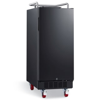 EdgeStar 5 Inch Wide Kegerator Conversion Refrigerator with Forced Air Refrigeration - Black - BR1500BL - Wine Cooler City