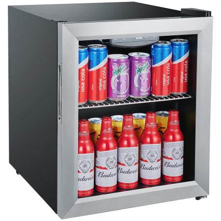 EdgeStar 18 Inch Wide 52 Can Capacity Extreme Cool Beverage Center - BWC71SS - Wine Cooler City