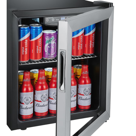 EdgeStar 18 Inch Wide 52 Can Capacity Extreme Cool Beverage Center - BWC71SS - Wine Cooler City