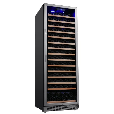 EdgeStar 24 Inch Wide 151 Bottle Capacity Built-In or Free Standing Single Zone Wine Cooler with Even Cooling Technology - CWR1662SZ - Wine Cooler City